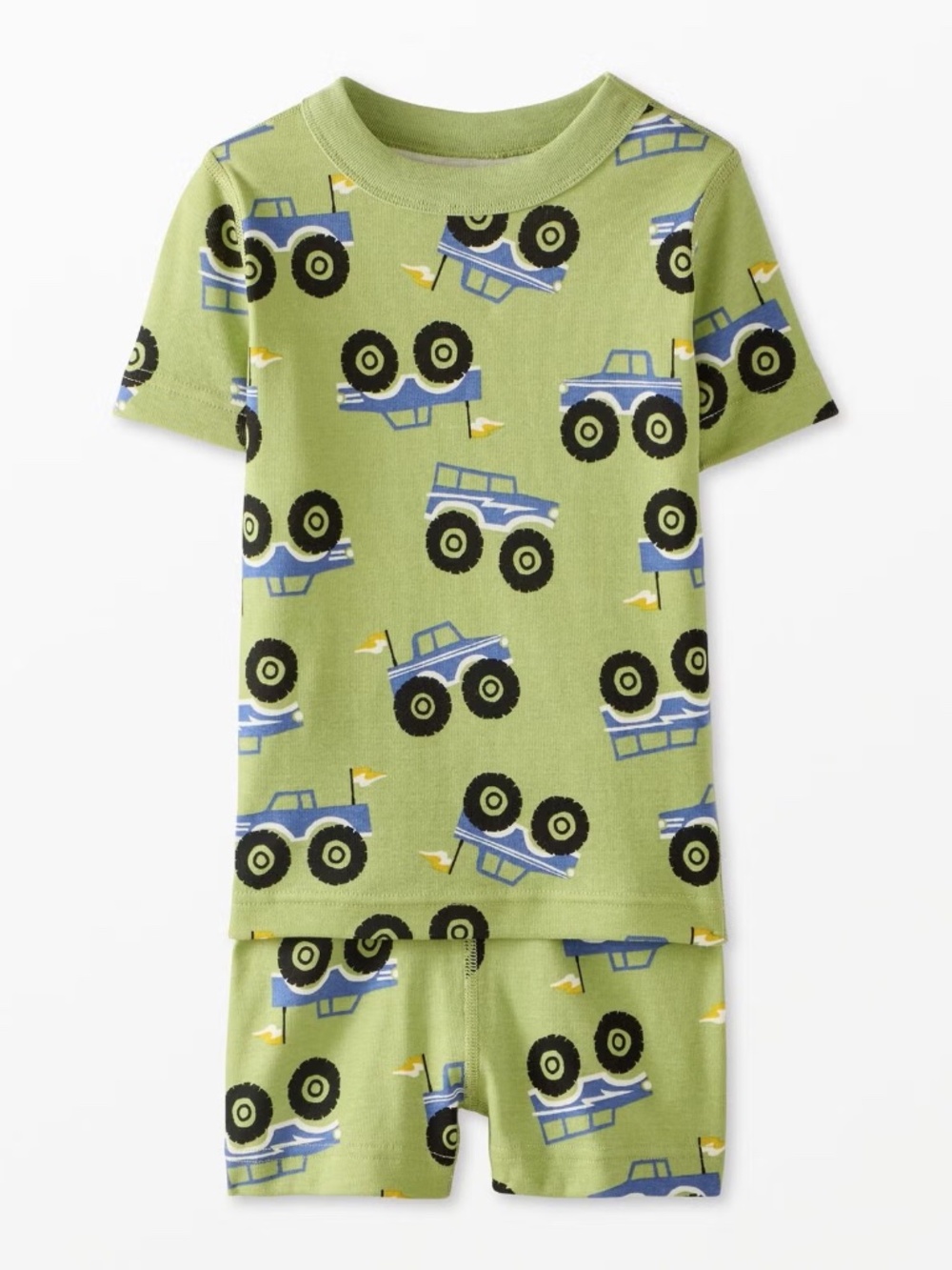 Hanna Andersson Short John Pajama Set - Size 10